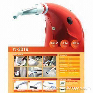 Steam Cleaner, Made of ABS Material, 220V, 50 to 60Hz Voltage